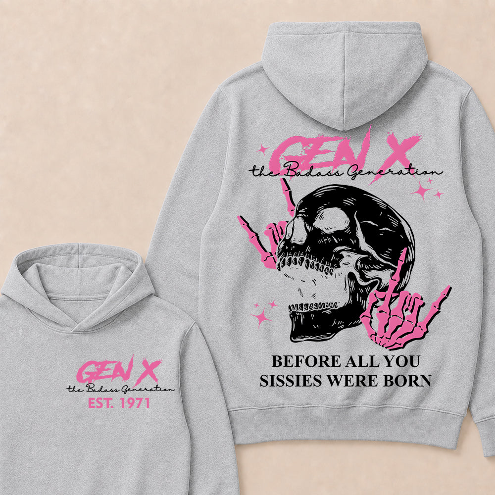 "Gen X – The Badass Generation" Hoodie