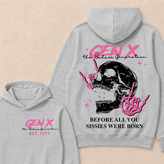 "Gen X – The Badass Generation" Hoodie