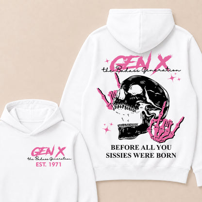 "Gen X – The Badass Generation" Hoodie