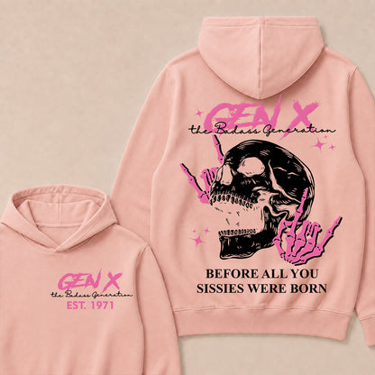 "Gen X – The Badass Generation" Hoodie