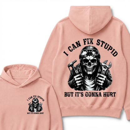 I Can Fix Stupid But It's Gonna Hurt Funny Hoodie