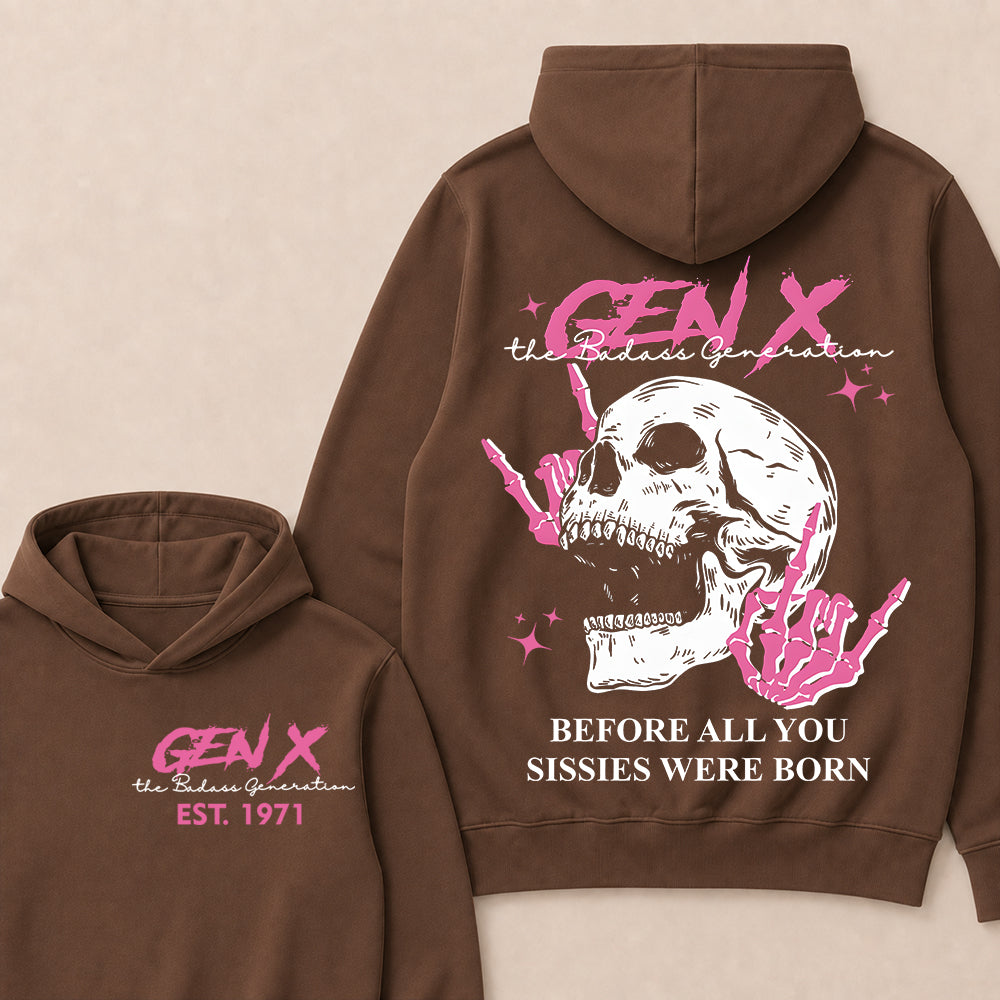 "Gen X – The Badass Generation" Hoodie