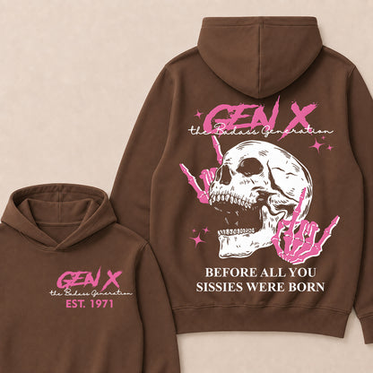 "Gen X – The Badass Generation" Hoodie
