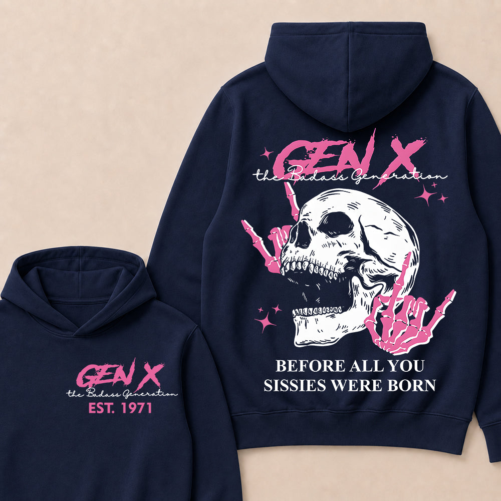 "Gen X – The Badass Generation" Hoodie