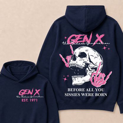 "Gen X – The Badass Generation" Hoodie