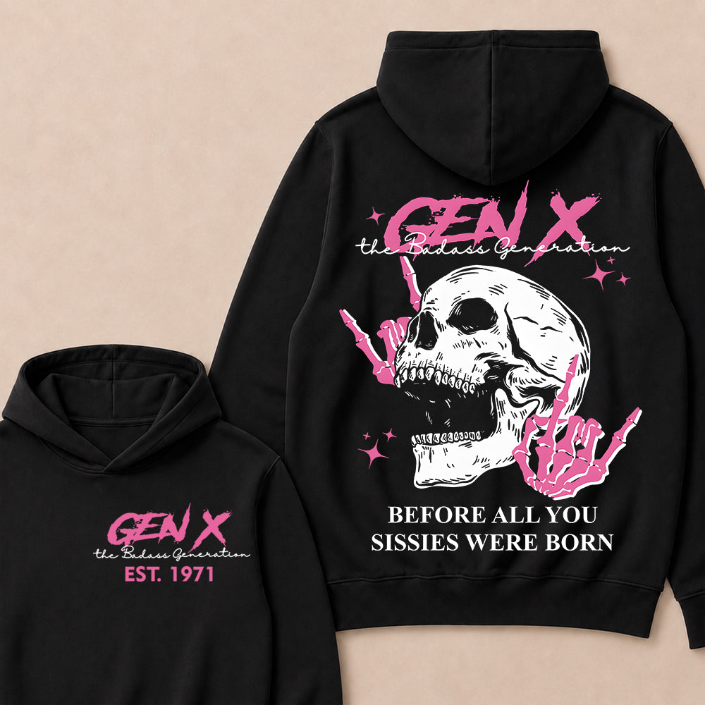 "Gen X – The Badass Generation" Hoodie