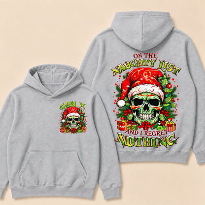 Gen X On The Naughty List And I Regret Nothing Hoodie